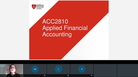 Thumbnail for Unit 8 Consolidation and Goodwill  Jan 11, 2021 Firoozeh Monday 2pm Session.mp4