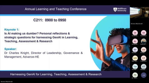 Thumbnail for Keynote 1 &amp; 2 Part1