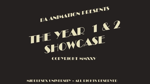 Thumbnail for MDX ANIMATION YEAR 1 &amp; 2 SHOWCASE