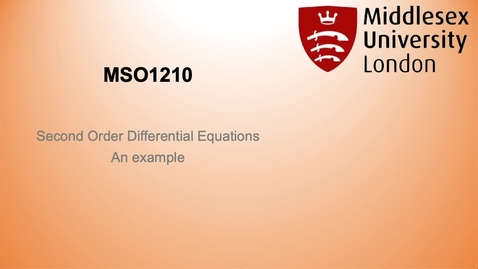 Thumbnail for 141 Pre-sessional video ODEs 2.mp4