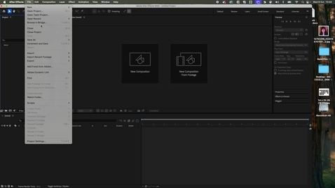 Thumbnail for Week 03 - After Effects - Restoring Missing files and Walk cycle