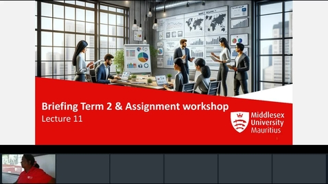 Thumbnail for MKT2001 Lecture 11 Briefing of second assignment