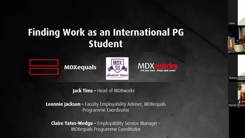 Thumbnail for Finding work as a PG international student