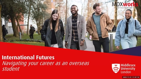 Thumbnail for International Student Session_Working in the UK