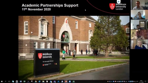 Thumbnail for Academic Partnerships Support For Partners (11/11/2020)