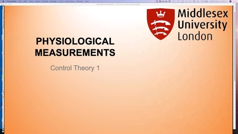 Thumbnail for Week 11 recording - control theory 1 edited