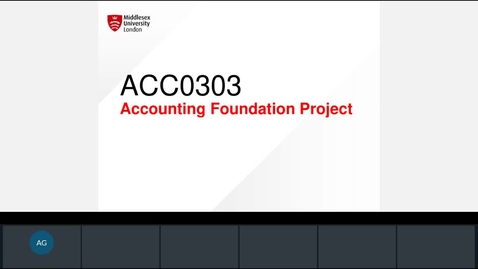 Thumbnail for ACC0303 Assessment video 2024-25