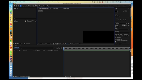 Thumbnail for Importing an Image Sequence in After Effects