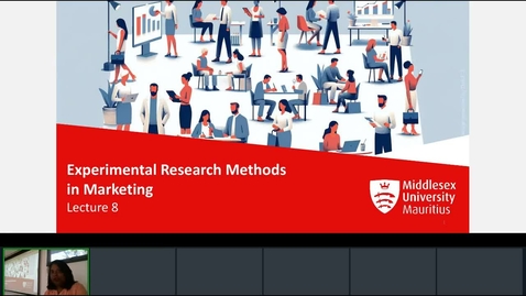 Thumbnail for MKT2001 Lecture 8