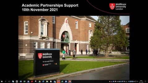 Thumbnail for entry Academic Partnerships Support (10/11/2021)