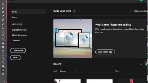 Thumbnail for Opening Adobe Scan PDF in photoshop