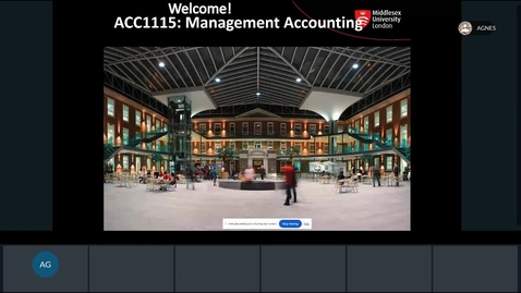 Thumbnail for Rec - Feb 5, 2025 5:37 PM - ACC1115 Agnes' Session