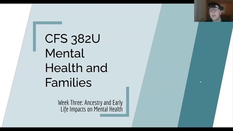 Thumbnail for CFS382U_Week3_Lecture