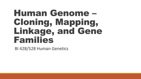 Thumbnail for Human Genetics 2/10/2025