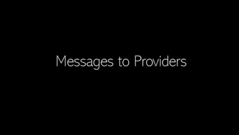 Thumbnail for entry Experts in Their Own Aging: Messages to Providers