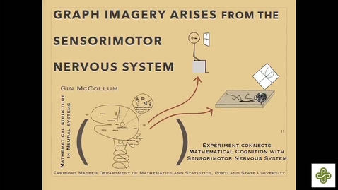 Thumbnail for entry 4/19/2019, Gin McCollum, Portland State University Mathematical cognition and the sensorimotor brain: Experiment on mental imagery