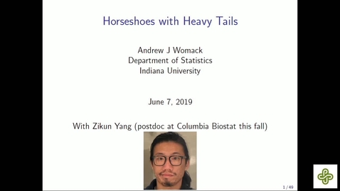 Thumbnail for 6/7/2019, Andrew Womack, Indiana University–Bloomington Horseshoes with heavy tails
