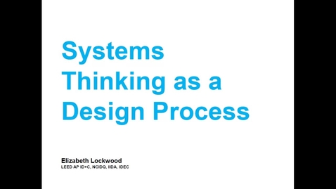 Thumbnail for 3/1/19 SySc Seminar, Elizabeth Lockwood