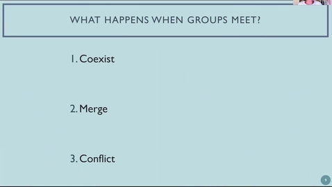 Thumbnail for 6.2b - Why Groups Conflict: Mere Categorization