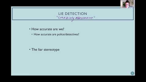 Thumbnail for 7.2d - Lie Detection: The Polygraph