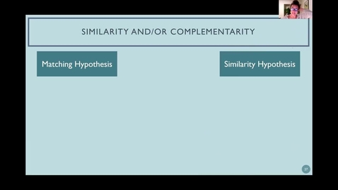 Thumbnail for entry 5.2c - Similarity &amp; Reward Theories of Attraction