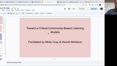 Thumbnail for Towards Critical Community-Based Learning Models