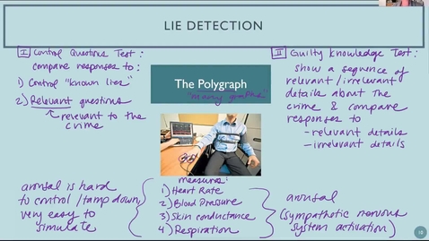 Thumbnail for entry 7.2e - Lie Detection: FACS