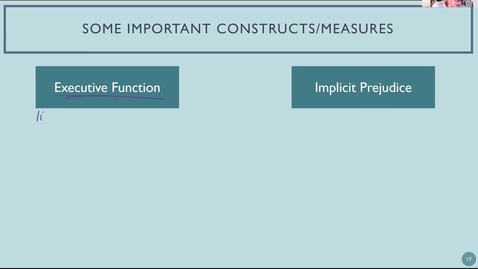 Thumbnail for entry 6.3a - Measuring Executive Function &amp; Implicit Prejudice