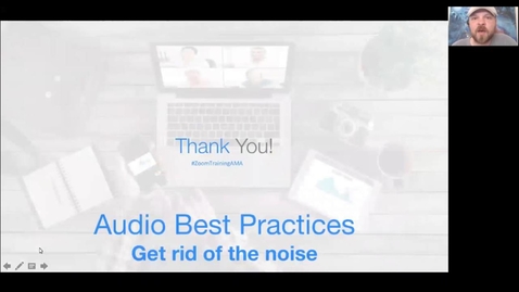 Thumbnail for entry Zoom Audio Best Practices