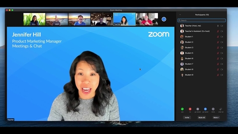 Thumbnail for entry Zoom Multi-Spotlight, Multi-Pin &amp; Video Reordering