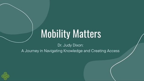 Thumbnail for Keynote: Navigating Knowledge and Creating Access, with Dr Judy Dixon, Mobility Matters 2024
