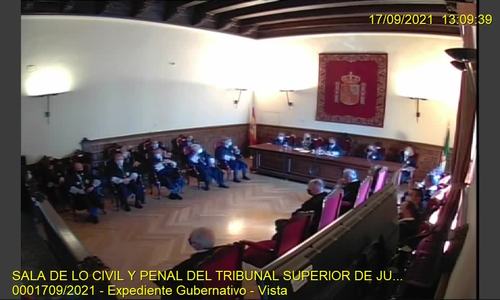 Vídeo de la Apertura del año judicial 2021-2022 en el TSJ de Andalucía