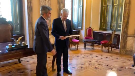 En vídeo: El presidente del TS y del CGPJ recibe al Comisario de Justicia de la Comisión Europea 