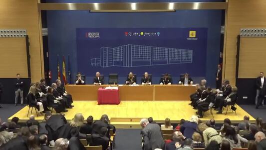Vídeo Manuel Baeza toma posesión como presidente del TSJ de la Comunidad Valenciana