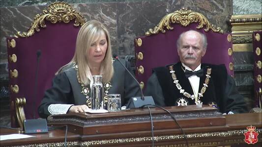 Vídeo: José Ramón González Clavijo y Celso Rodríguez Padrón toman posesión como magistrados de la Sala Quinta del Tribunal Supremo