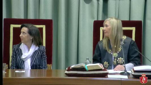 (Vídeo) Begoña Aramendía toma posesión como auditor presidenta del Tribunal Militar Central 