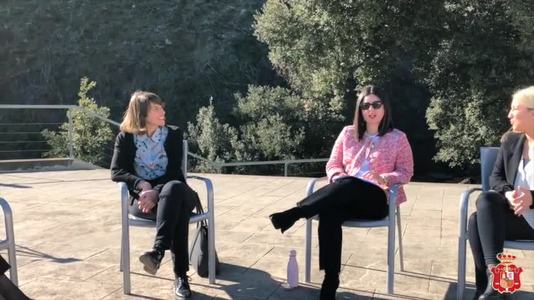 Profesoras y juezas en prácticas de la Escuela Judicial debaten sobre la situación de la mujer en la Carrera Judicial con motivo del Día Internacional de la Mujer