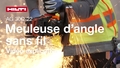 Vidéo didactique sur l’utilisation correcte de la meuleuse d’angle sans fil AG 30D-22.