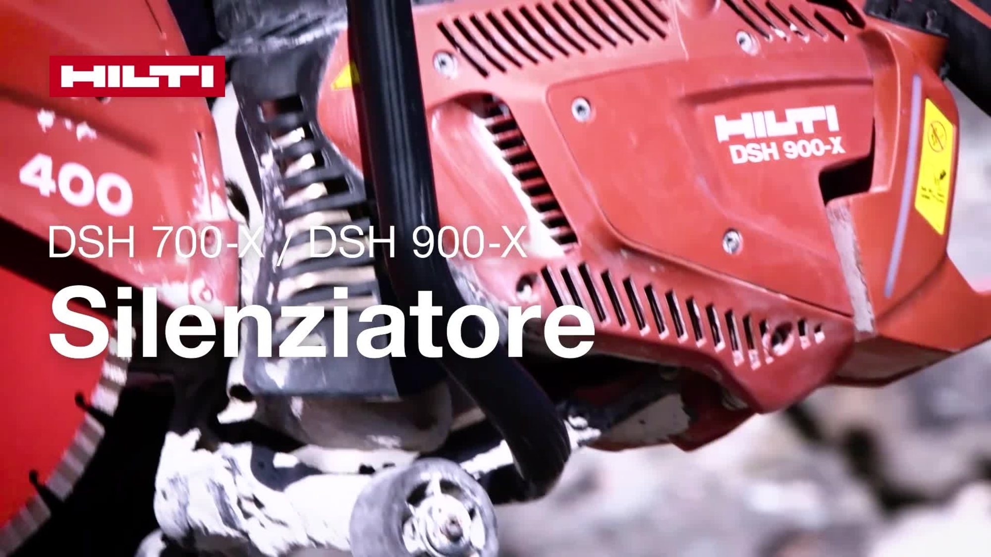 Vidéo didactique sur le silencieux de la DSH 700-X / 900-X (G4).