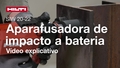 Vídeo de instruções sobre como utilizar corretamente a chave de impacto sem fios SIW 20-22. Versão para ROW.