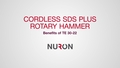 Promotional showcase video of the cordless combihammer TE 30-22 (HNA).