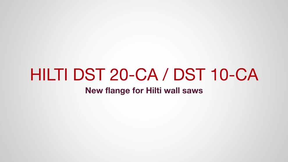 Instructional video on how to assemble the DST 20-CA and DST 10-CA standard flange 