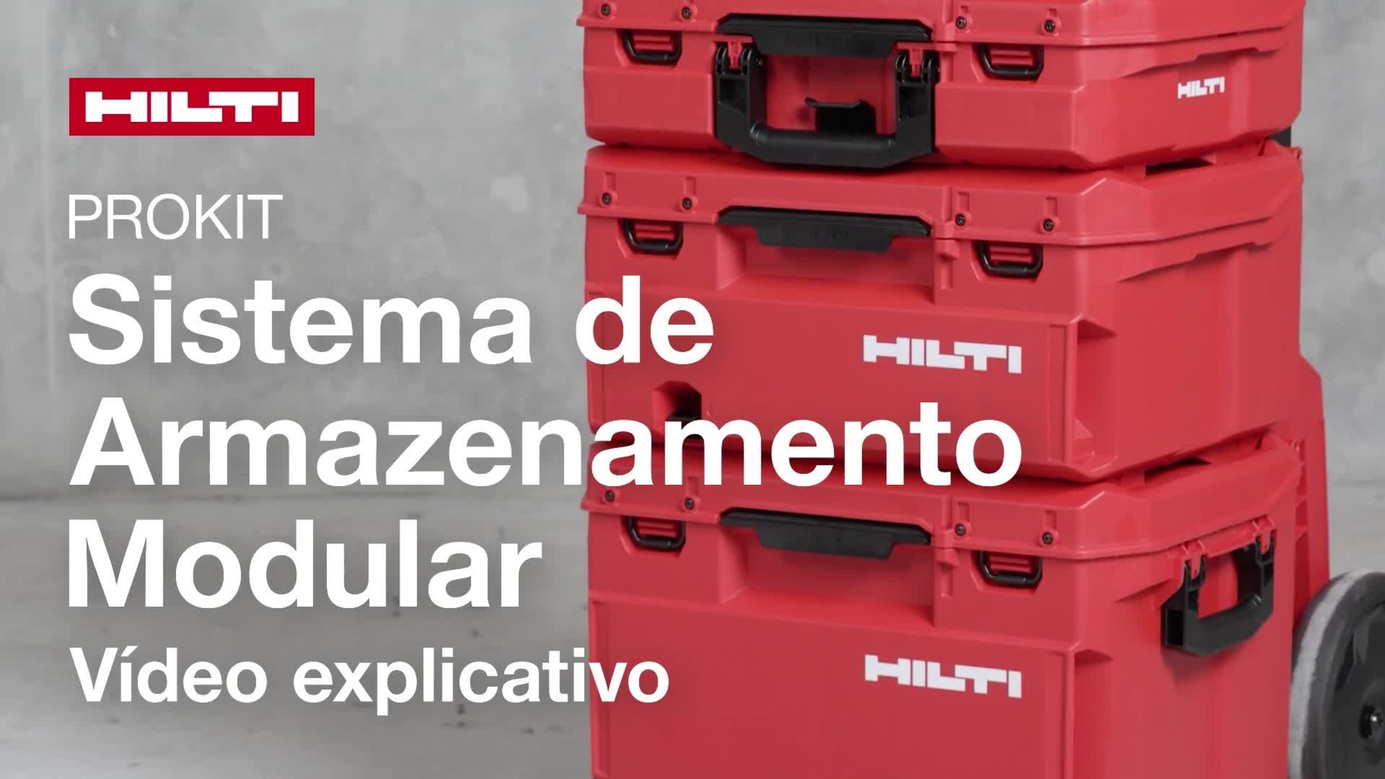 Vídeo de instruções sobre como utilizar corretamente o ProKit.