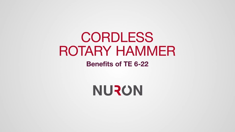 Promotional showcase video of the cordless combihammer TE 6-22 highlighting all of its benefits