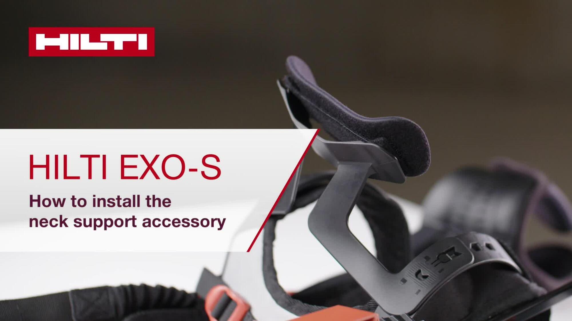 This is a how to adjust neck support video for the EXO-S Exoskeleton. This is the 4th video in the 4 piece series of EXO-S how to video's. It is a sequence of how to install the neck support accessory.