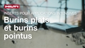 Vidéo promotionnelle présentant les caractéristiques et les avantages de notre nouvelle gamme de burins pointus et de burins plats pour burineurs de charge lourde. Outro standard pour HOL