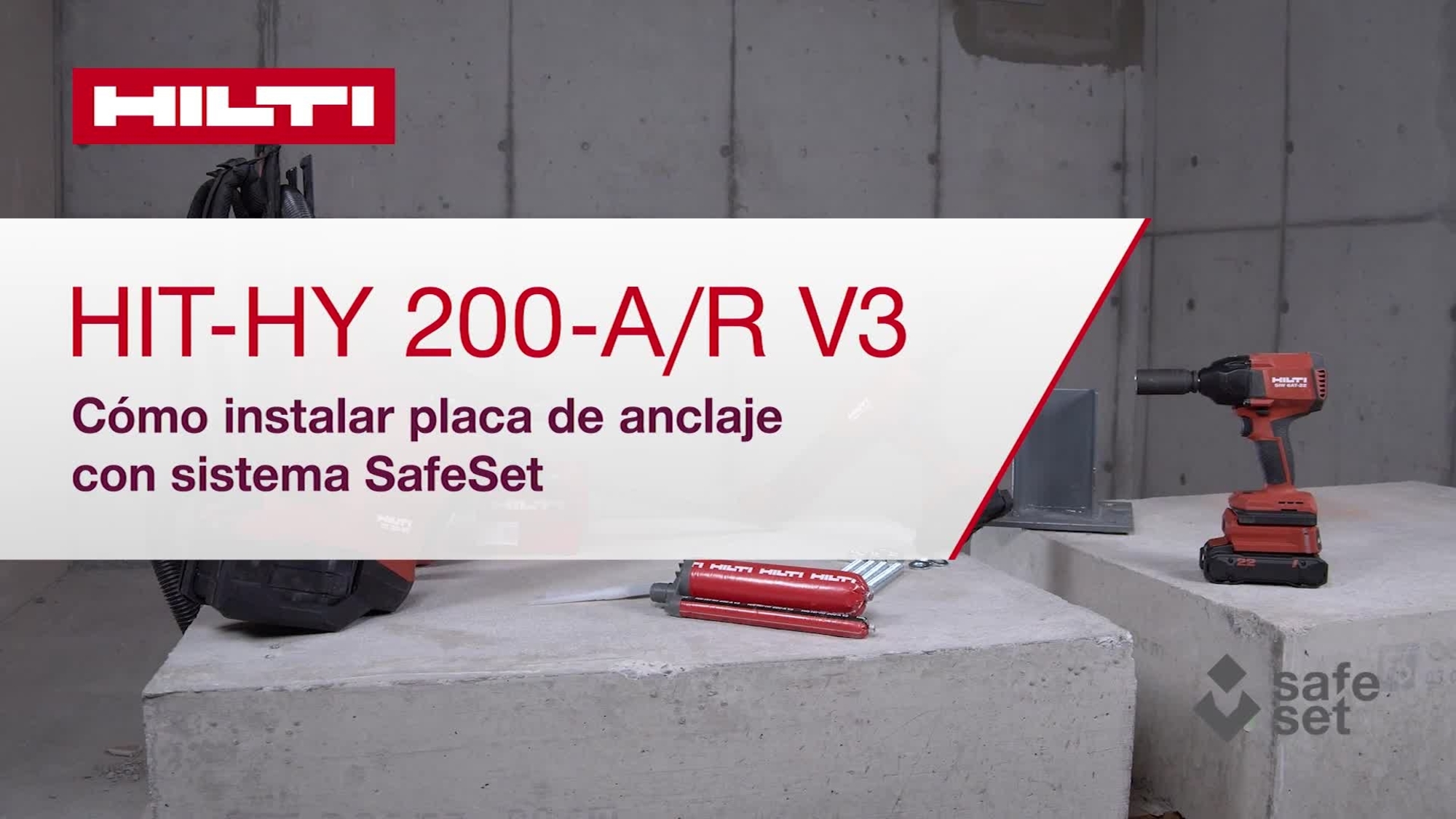 HY 200 AR-V3 Safeset How-to (16x9, ES) (3176720)