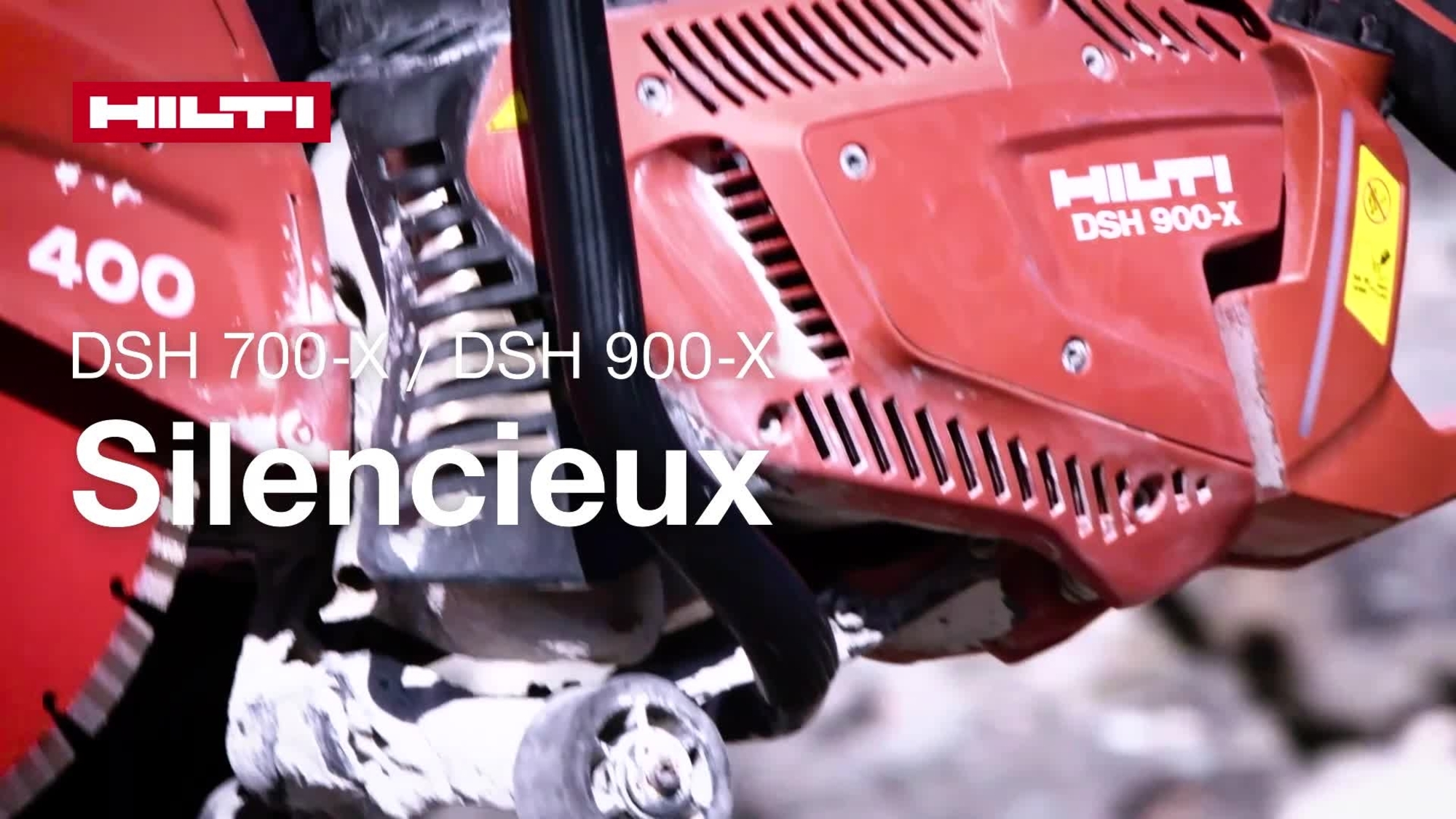 Vidéo didactique sur le silencieux de la DSH 700-X / 900-X (G4).