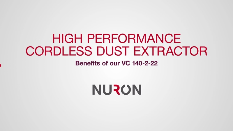 Meet the new VC 140-2-22, the new cordless vacuum for your primary applications