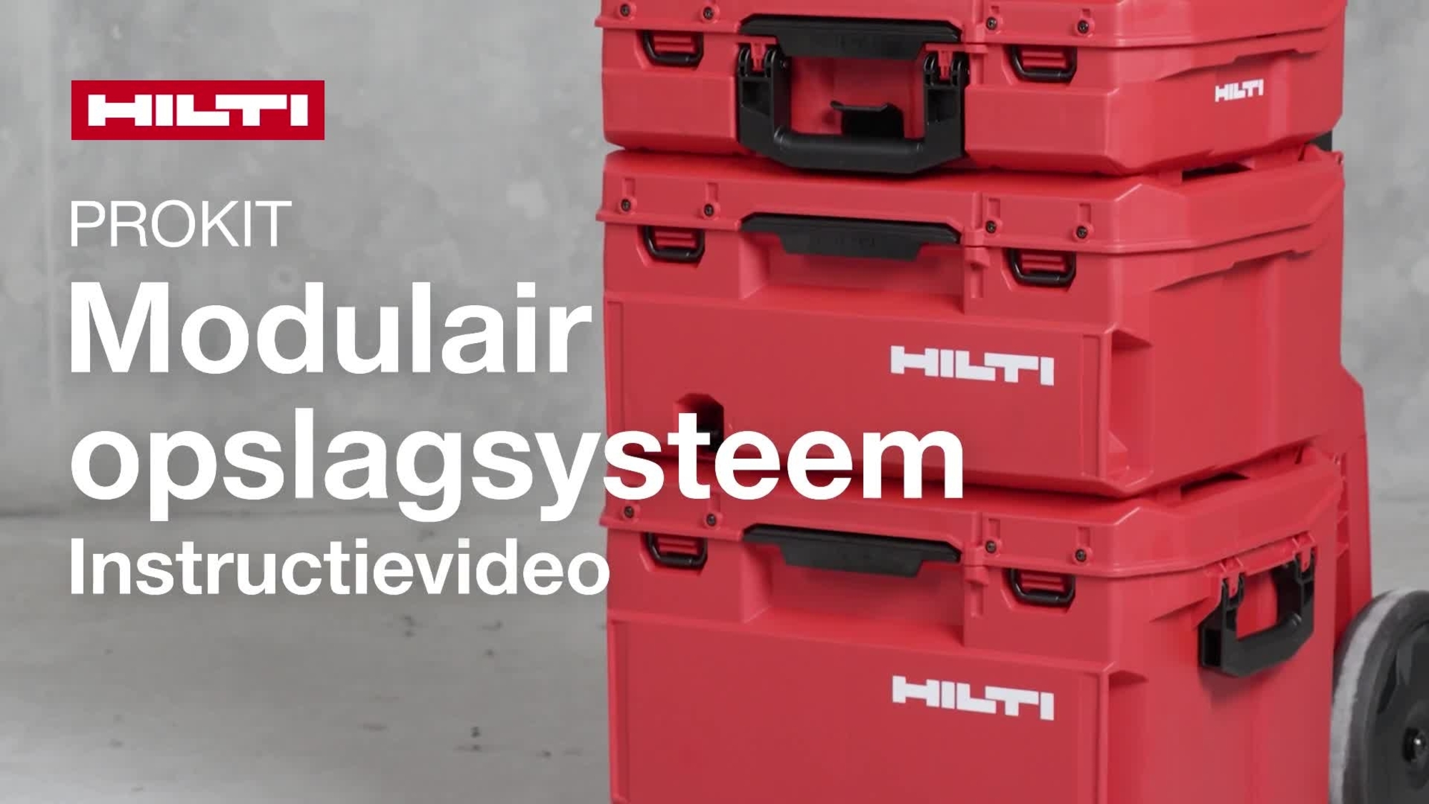 Instructievideo over het juiste gebruik van de ProKit.